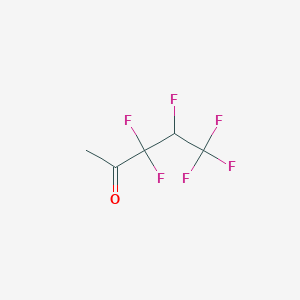 molecular formula C5H4F6O B1333346 3,3,4,5,5,5-Hexafluoropentan-2-one CAS No. 60249-67-4