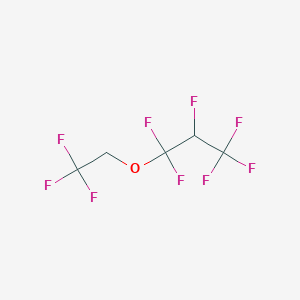 molecular formula C5H3F9O B1333347 1,1,2,3,3,3-六氟丙基-2,2,2-三氟乙基醚 CAS No. 993-95-3