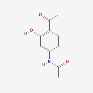 molecular formula C10H11NO3 B1333360 N-(4-acetyl-3-hydroxyphenyl)acetamide CAS No. 40547-58-8