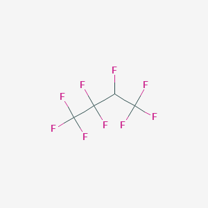 molecular formula C4HF9 B1333371 1,1,1,2,2,3,4,4,4-Nonafluorobutane CAS No. 680-17-1