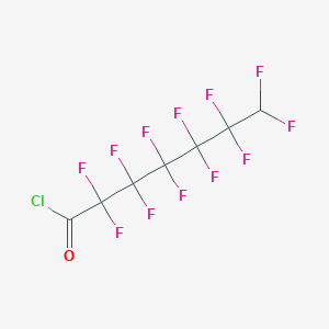 molecular formula C7HClF12O B1333386 7h-dodecafluoroheptanoyl chloride CAS No. 41405-35-0