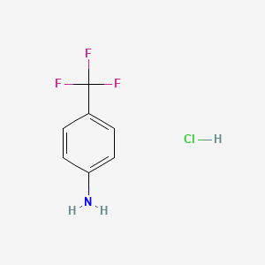 molecular formula C7H7ClF3N B1333392 4-Aminobenzotrifluoride hydrochloride CAS No. 90774-69-9
