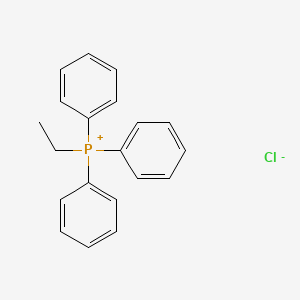 molecular formula C20H20ClP B1333397 Ethyl(triphenyl)phosphonium chloride CAS No. 896-33-3
