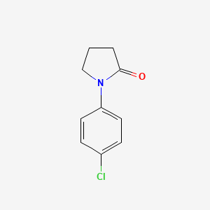 B1333400 1-(4-Chlorophenyl)-2-pyrrolidinone CAS No. 7661-33-8