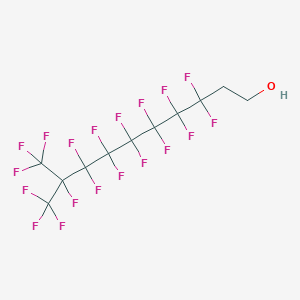 molecular formula C11H5F19O B1333414 1H,1H,2H,2H-Perfluoro-9-methyldecan-1-ol CAS No. 31200-98-3