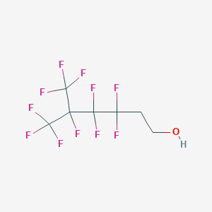 molecular formula C7H5F11O B1333416 1H,1H,2H,2H-Perfluoro-5-methylhexan-1-ol CAS No. 89076-11-9
