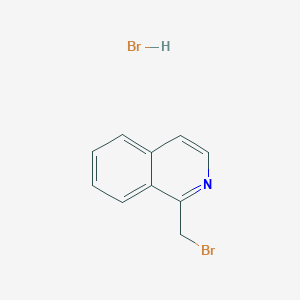 molecular formula C10H9Br2N B1333417 1-(bromomethyl)isoquinoline Hydrobromide CAS No. 337508-56-2