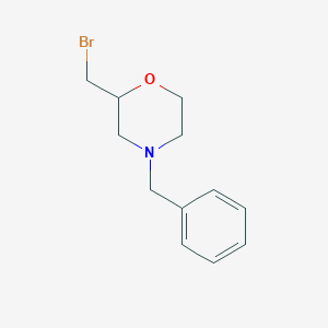 4-Benzyl-2-(bromomethyl)morpholine
