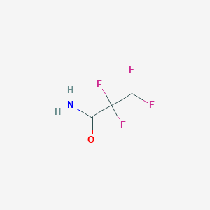 molecular formula C3H3F4NO B1333442 2,2,3,3-Tetrafluoropropanamide CAS No. 2069-86-5