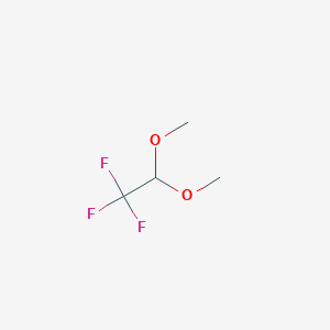 molecular formula C4H7F3O2 B1333445 Trifluoroacetaldehyde dimethyl acetal CAS No. 42415-20-3