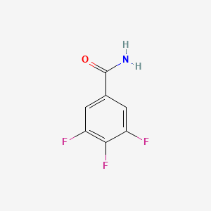 molecular formula C7H4F3NO B1333450 3,4,5-Trifluorobenzamide CAS No. 78324-75-1