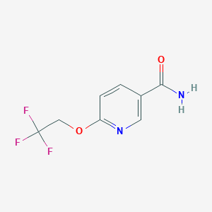 6-(2,2,2-Trifluoroethoxy)nicotinamide