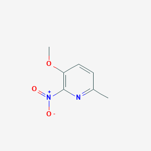 molecular formula C7H8N2O3 B1333460 3-Methoxy-6-methyl-2-nitropyridine CAS No. 24015-98-3