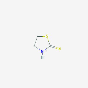 molecular formula C3H5NS2 B133348 2-Mercaptothiazoline CAS No. 96-53-7