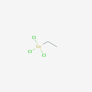 molecular formula C2H5Cl3Ge B1333482 Ethylgermanium trichloride CAS No. 993-42-0