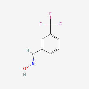 molecular formula C8H6F3NO B1333493 N-[[3-(三氟甲基)苯基]亚甲基]羟胺 CAS No. 368-83-2