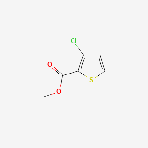 molecular formula C6H5ClO2S B1333499 Methyl 3-chlorothiophene-2-carboxylate CAS No. 88105-17-3