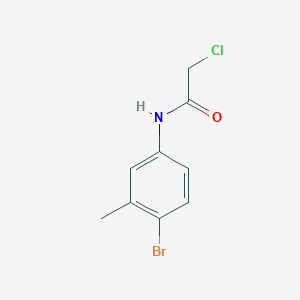 N-(4-bromo-3-methylphenyl)-2-chloroacetamide