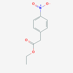 molecular formula C10H11NO4 B133354 4-硝基苯乙酸乙酯 CAS No. 5445-26-1