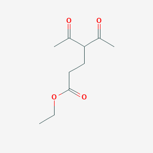 molecular formula C10H16O4 B1333547 乙酰-5-氧代己酸乙酯 CAS No. 2832-10-2