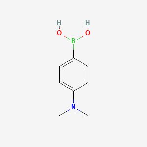 molecular formula C8H12BNO2 B1333556 4-(Dimethylamino)phenylboronic acid CAS No. 28611-39-4