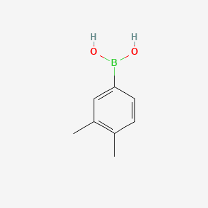 molecular formula C8H11BO2 B1333557 3,4-Dimethylphenylboronic acid CAS No. 55499-43-9