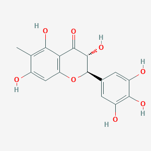 molecular formula C16H14O8 B133356 Cedrin CAS No. 75513-81-4