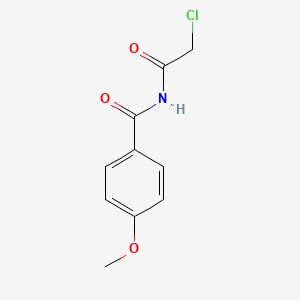N-(2-Chloro-acetyl)-4-methoxy-benzamide