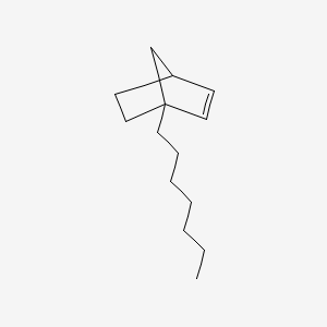 molecular formula C14H24 B13335735 1-Heptylbicyclo[2.2.1]hept-2-ene 