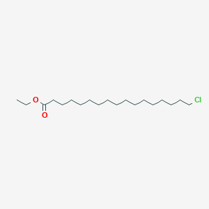molecular formula C19H37ClO2 B13335859 Ethyl 17-chloroheptadecanoate 