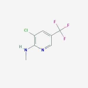 3-chloro-N-methyl-5-(trifluoromethyl)pyridin-2-amine