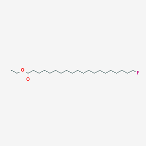 molecular formula C22H43FO2 B13335992 Ethyl 20-fluoroicosanoate 