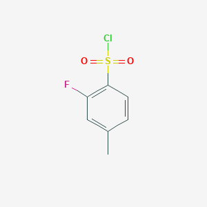 2-Fluoro-4-methylbenzenesulfonyl chloride