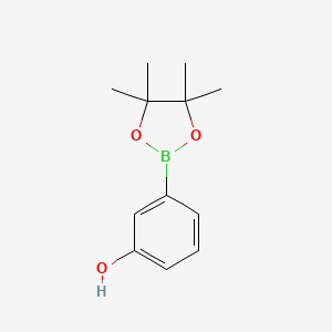 3-(4,4,5,5-Tetramethyl-1,3,2-dioxaborolan-2-yl)phenol