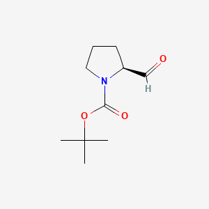 molecular formula C10H17NO3 B1333625 N-Boc-L-脯氨酸醛 CAS No. 69610-41-9