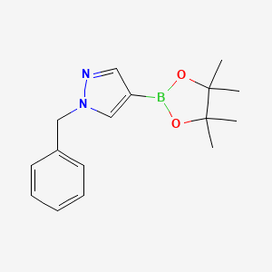 1-Benzyl-4-(4,4,5,5-tetramethyl-1,3,2-dioxaborolan-2-yl)-1H-pyrazole