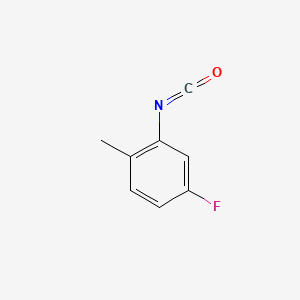 molecular formula C8H6FNO B1333631 5-Fluoro-2-methylphenyl isocyanate CAS No. 67191-93-9