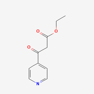 molecular formula C10H11NO3 B1333634 Ethyl isonicotinoylacetate CAS No. 26377-17-3