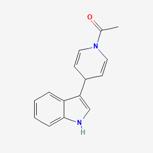 molecular formula C15H14N2O B1333636 1-[4-(1h-Indol-3-yl)pyridin-1(4h)-yl]ethan-1-one CAS No. 34981-12-9