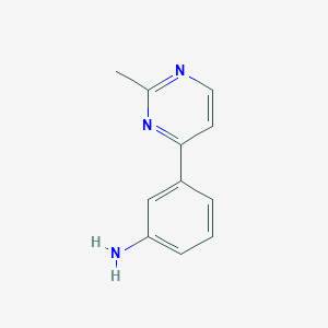 3-(2-Methylpyrimidin-4-yl)aniline