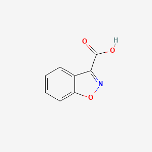 molecular formula C8H5NO3 B1333644 苯并[d]异噁唑-3-羧酸 CAS No. 28691-47-6