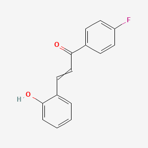 1-(4-Fluorophenyl)-3-(2-hydroxyphenyl)prop-2-en-1-one