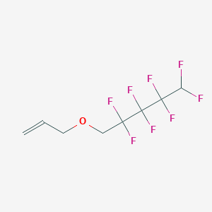 molecular formula C8H8F8O B1333665 Allyl 2,2,3,3,4,4,5,5-octafluoropentyl ether CAS No. 3108-07-4
