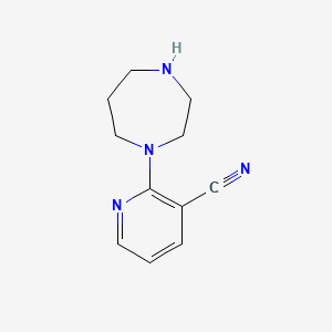 2-(1,4-Diazepan-1-yl)nicotinonitrile