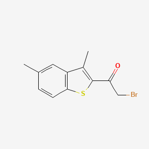 2-Bromo-1-(3,5-dimethyl-1-benzothiophen-2-yl)-1-ethanone