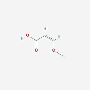 molecular formula C4H6O3 B13336805 (Z)-3-Methoxyacrylic acid 