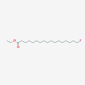 molecular formula C19H37FO2 B13336861 Ethyl 17-fluoroheptadecanoate 