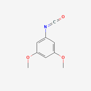 molecular formula C9H9NO3 B1333711 1-Isocyanato-3,5-dimethoxybenzene CAS No. 54132-76-2