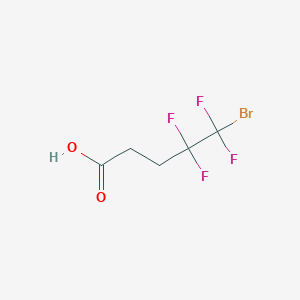 molecular formula C5H5BrF4O2 B1333717 5-Bromo-4,4,5,5-tetrafluoropentanoic acid CAS No. 234443-22-2