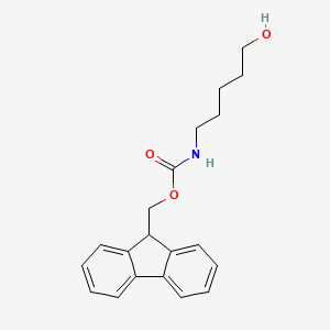 molecular formula C20H23NO3 B1333723 5-(Fmoc-氨基)-1-戊醇 CAS No. 209115-33-3